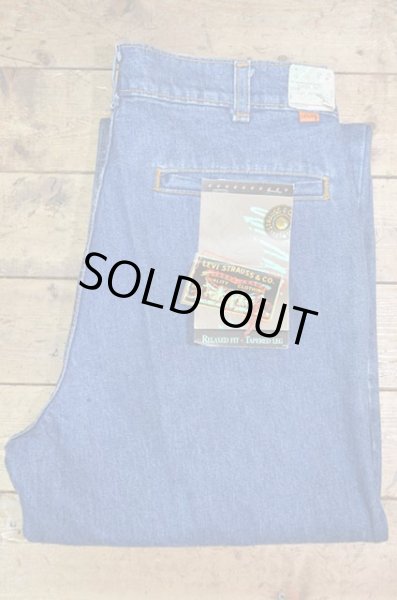 画像1: 90's Levi's 22528-9513 デニムスラックス “DEADSTOCK” (1)