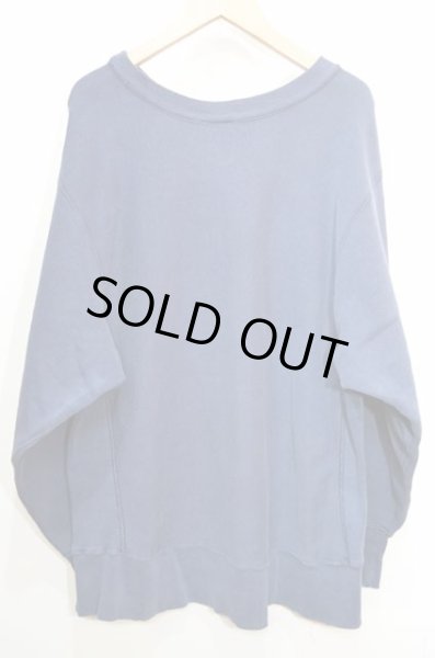 画像2: 80's Champion リバースウィーブスウェット “NAVY / 無地” (2)