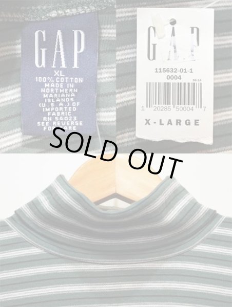 画像3: 90-00's OLD GAP タートルネック L/S Tシャツ “DEADSTOCK” (3)
