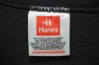 画像3: 90's HANES 無地スウェットシャツ “BLACK / DEADSTOCK” (3)