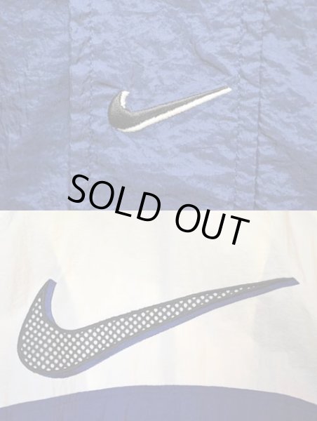 画像3: 90's NIKE メッシュ切り替え ナイロンジャケット (3)
