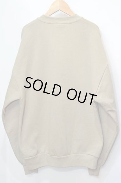 画像2: 90's JERZEES USA製 無地スウェット “DEADSTOCK / KAHKI” (2)