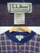 画像3: 90's L.L.BEAN チェック柄 ヘンリーネックカットソー (3)