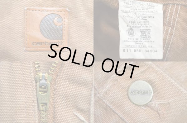 画像3: 90-00's Carhartt ダックペインターパンツ “BROWN / USA製” (3)