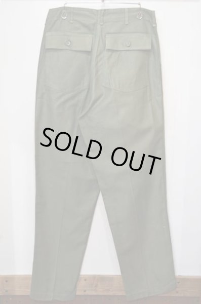 画像2: 70's US ARMY ベイカーパンツ “コットンサテン” (2)