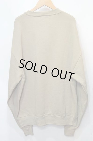 画像2: 90's JERZEES USA製 無地スウェット “DEADSTOCK / KAHKI” (2)