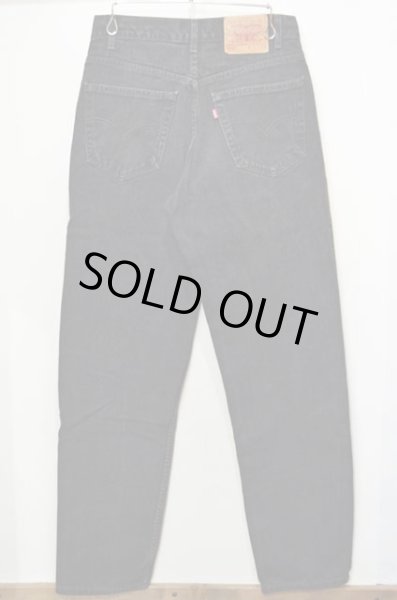 画像2: 90's Levi's 550 ブラックデニムパンツ (2)