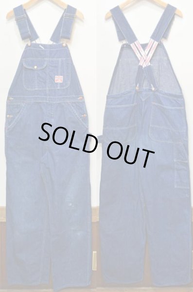 画像2: 50's PIONEER デニムオーバーオール “ローバックスタイル” (2)