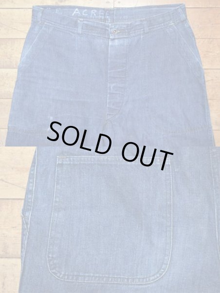 画像4: 40's US.NAVY デニムトラウザー (4)