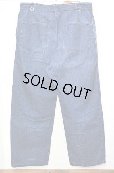 画像2: 40's US.NAVY デニムトラウザー (2)