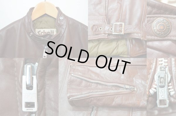 画像4: 70's Schott シングルライダースジャケット (4)