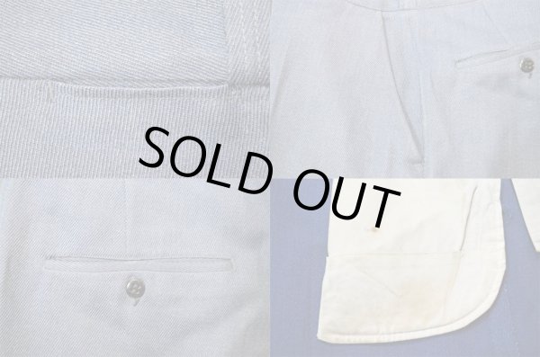 画像4: 50's BOSS ウィップコード ワークトラウザー “NAVY” (4)