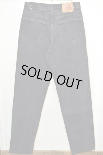 画像2: 90's Levi's 550 ブラックデニムパンツ “USA製” (2)