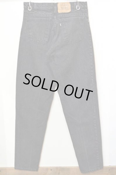 画像2: 90's Levi's 550 ブラックデニムパンツ “USA製 / 黒タブ” (2)