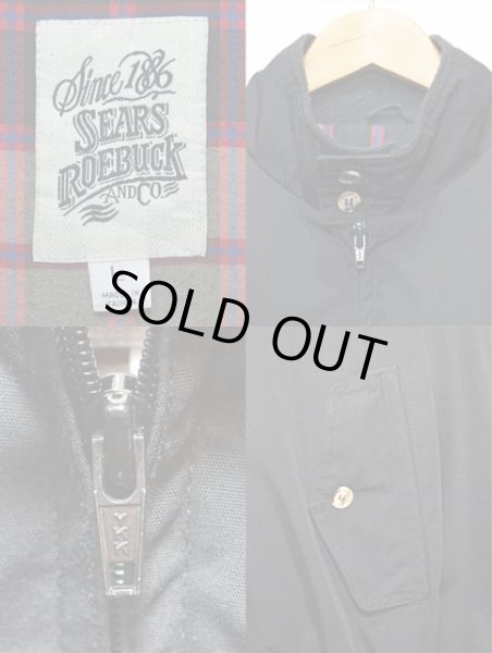 画像3: 90-00's SEARS ハリントンジャケット “BLACK” (3)