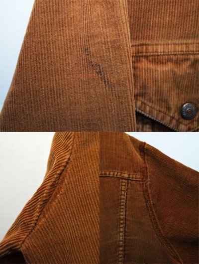 画像1: 70's Levi's 70505型 トラッカージャケット “太畝コーデュロイ”