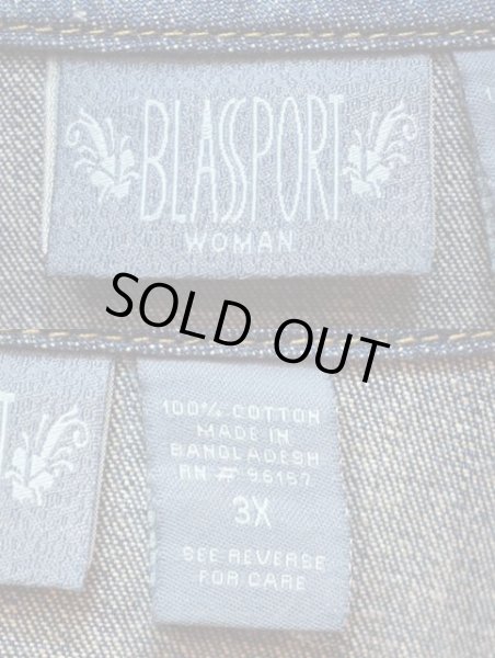 画像3: 90's BLASSPORT フード付きデニムジャケット (3)