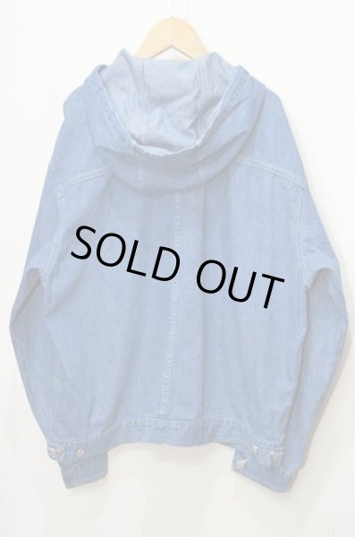 画像2: 90's Denim & Co. デニムフーディージャケット (2)