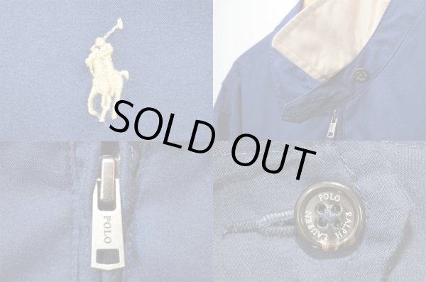 画像4: Polo Ralph Lauren チンスト付き スウィングトップ “NAVY” (4)