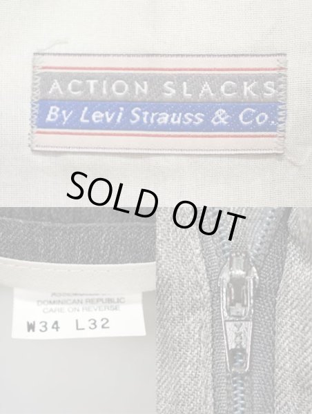 画像3: 90's Levi's アクションスラックス “GRAY” (3)