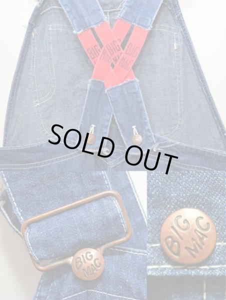 画像3: 50's BIG MAC デニムオーバーオール “ローバックスタイル” (3)