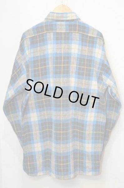 画像2: 50's WINTER KING マチ付きネルシャツ (2)