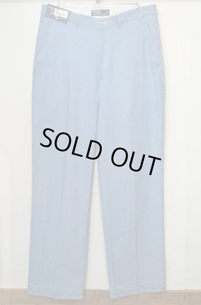 画像2: Polo Ralph Lauren シャンブレートラウザー “DEADSTOCK” (2)