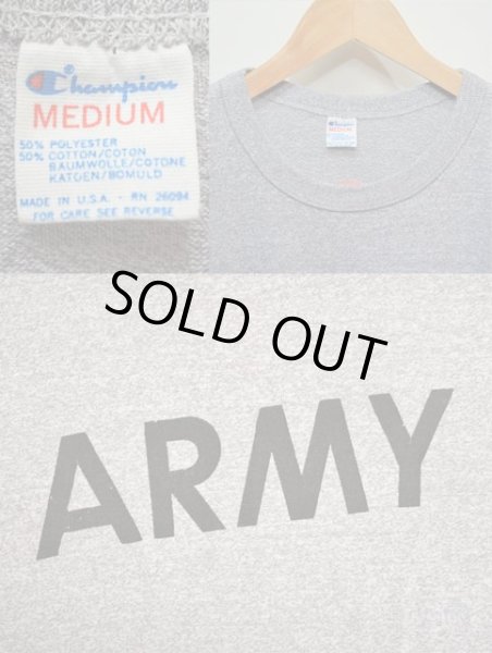 画像3: 80's Champion 50/50 Tシャツ “ARMY” (3)
