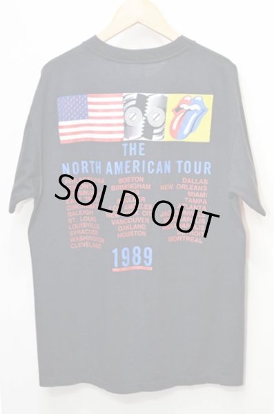 画像2: 80's THE ROLLING STONES Tシャツ “NORTH AMERICAN TOUR 1989” (2)