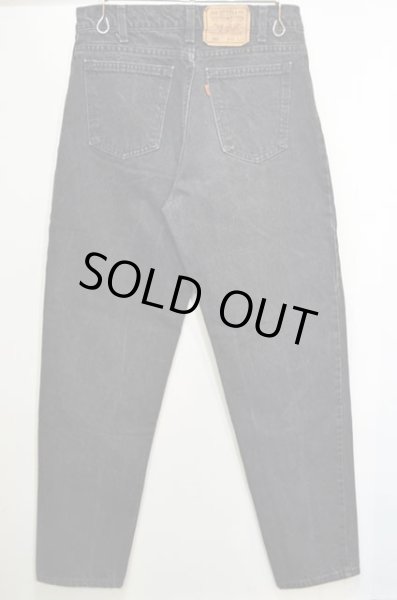 画像2: 90's Levi's 550 ブラックデニムパンツ “MADE IN USA” (2)