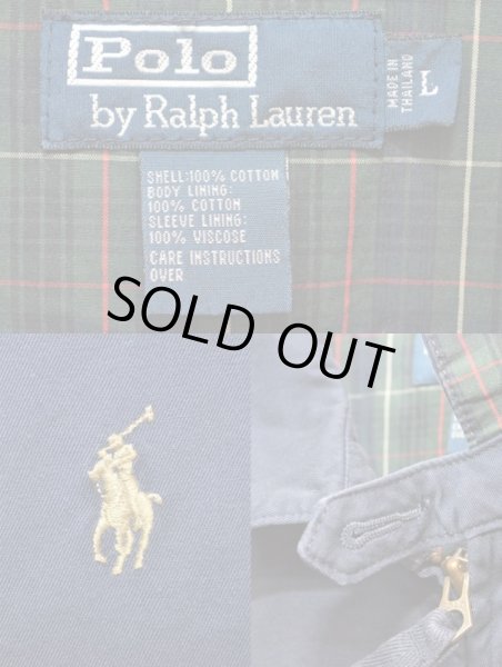 画像3: Polo Ralph Lauren チンスト付き スウィングトップ “NAVY” (3)