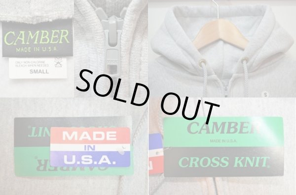 画像3: 新品 CAMBER CROSS KNIT ZIPPER HOODED “GRAY / USA製” (3)