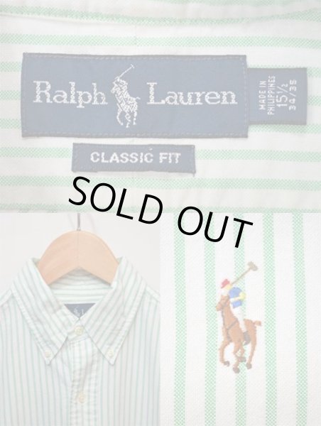 画像3: Polo Ralph Lauren ストライプ柄 ボタンダウンシャツ (3)