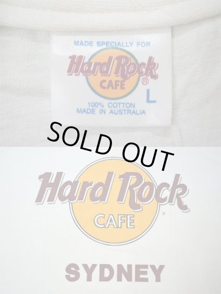 画像3: Hard Rock CAFE ロゴプリント Tシャツ “SYDNEY / DEADSTOCK” (3)