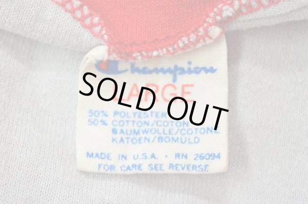 画像4: 80's Champion W-FACE Tシャツ “両面3桁ナンバリング” (4)