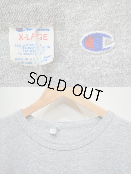 画像3: 80's Champion 88/12 無地Tシャツ (3)