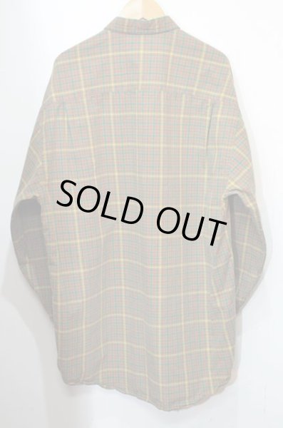 画像2: 90's OLD GAP チェック柄 ボタンダウンシャツ (2)