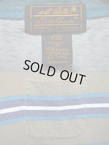 画像3: 80-90's Eddie Bauer ポケットTシャツ “MADE IN USA” (3)