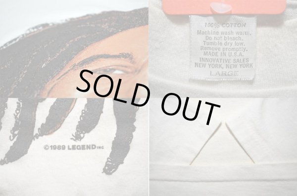 画像4: 80's Bob Marley プリントTシャツ “MADE IN USA” (4)