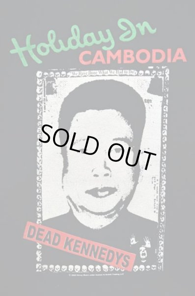画像3: 2002's DEAD KENNEDYS バンドTシャツ “Holiday in CAMBODIA” (3)