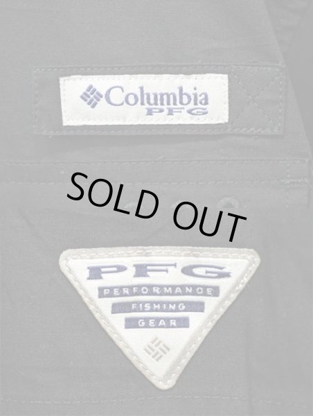 画像3: 新品 Columbia PFG S/S ナイロンフィッシングシャツ “BLACK” (3)