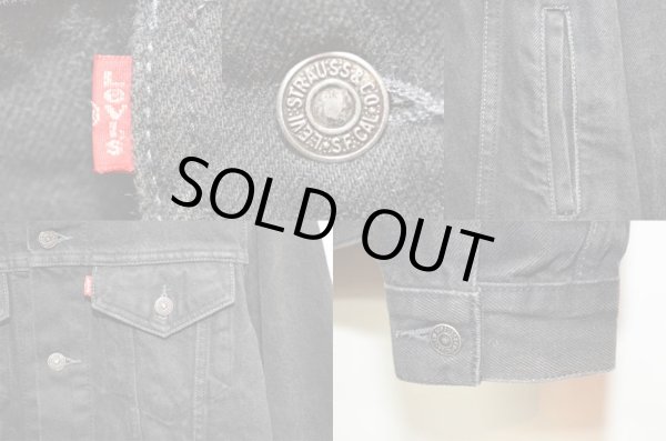 画像4: Levi's 70589 ブラックデニムジャケット (4)