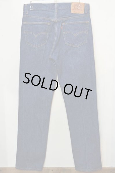 画像2: 90's Levi's 501 デニムパンツ　"USA製 / 濃紺" (2)