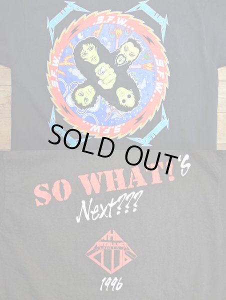 画像4: 96's THE METALLICA CLUB プリントTシャツ "DEADSTOCK" (4)