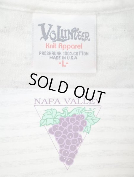 画像3: 90's NAPA VALLEY ボーダーTシャツ "USA製 / DEADSTOCK" (3)