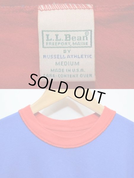 画像4: 90's L.L.Bean × Russell W-FACE Tシャツ “MADE IN USA” (4)