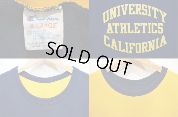 画像4: 80's Champion W-FACE Tシャツ “UNIVERSITY ATHLETICS CALIFORNIA” (4)