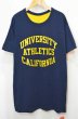 画像1: 80's Champion W-FACE Tシャツ “UNIVERSITY ATHLETICS CALIFORNIA” (1)