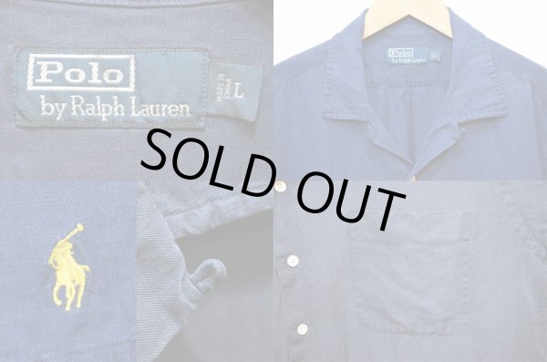 画像3: Polo Ralph Lauren S/S オープンカラーリネンシャツ (3)