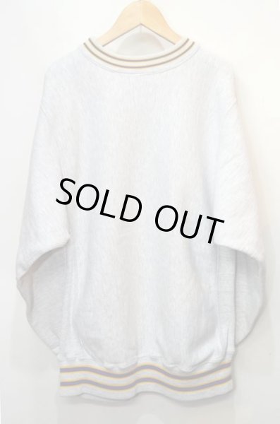 画像2: unknown リバースウィーブ型 スウェットシャツ "リブライン" (2)